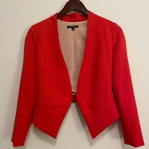 Chic Red Women's Blazer